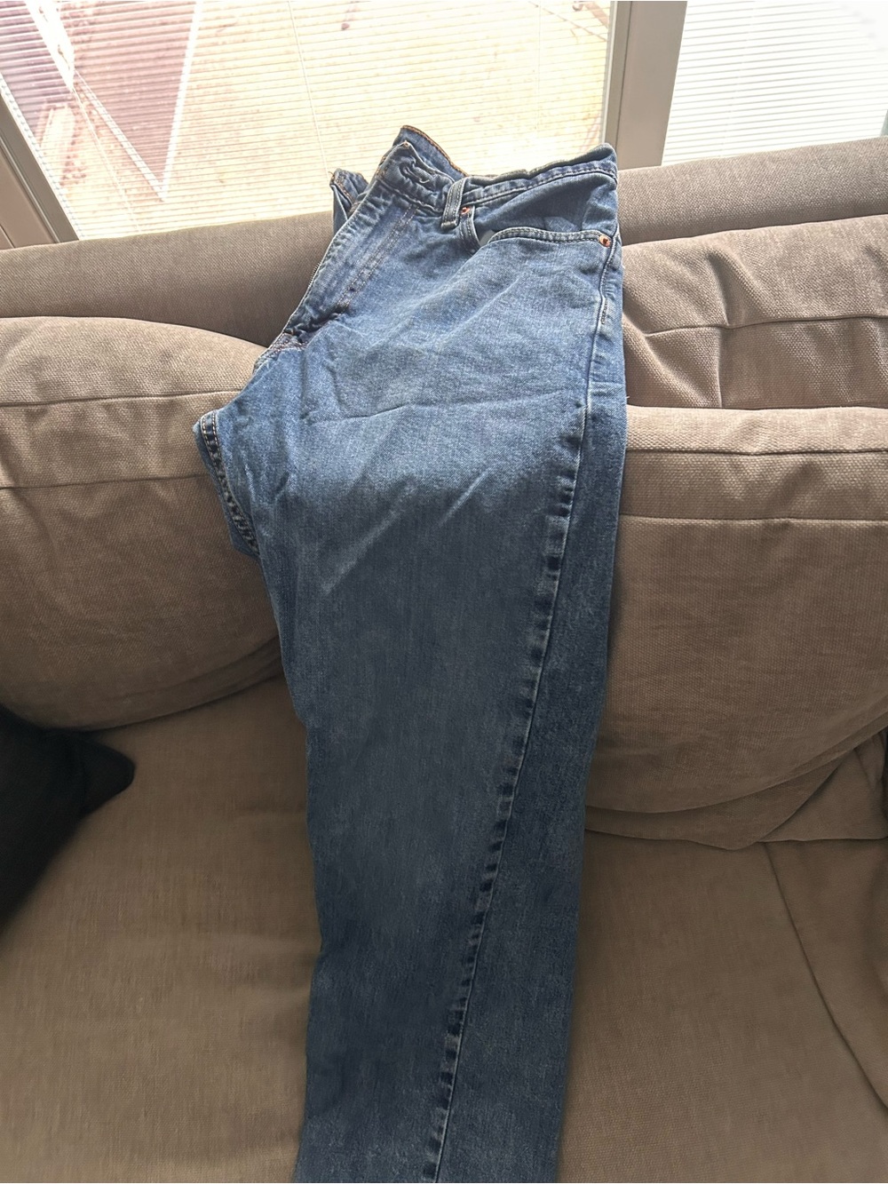 Levi's Men's Blue Relaxed Fit Denim Jeans